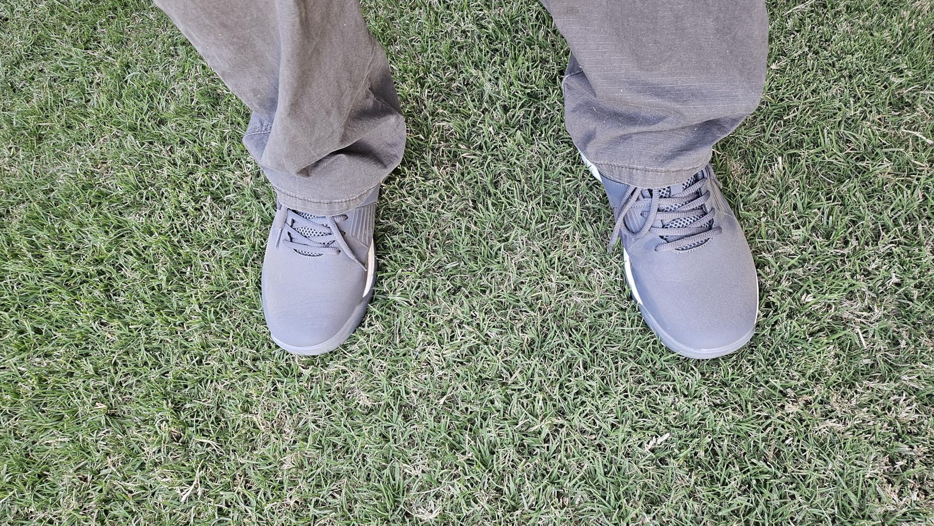 FitVille Extra Wide Men's Golf Shoes Waterproof, Professional Outdoor Spiked Golf Shoes for Men with Arch Support customer photo 2