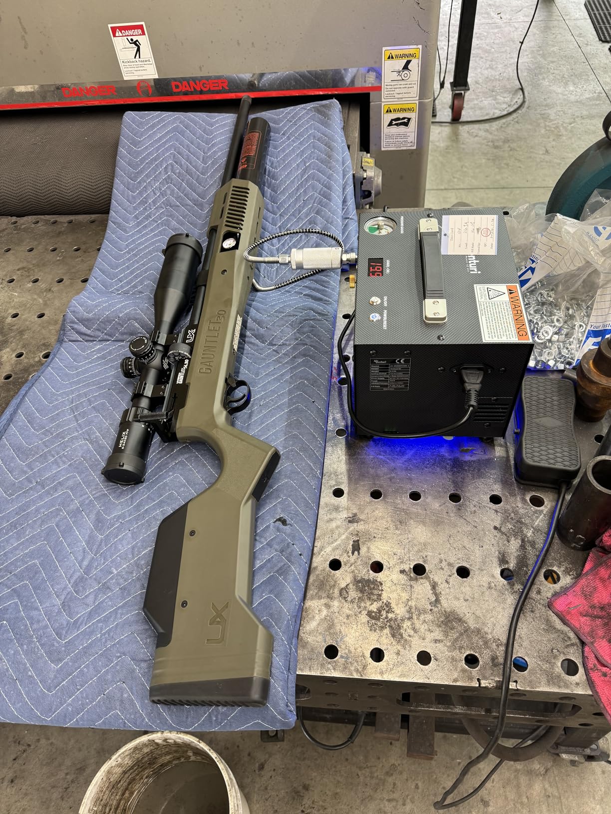Umarex Gauntlet 2 PCP Pellet Gun Air Rifle .22 Caliber with Side Lever Cocking customer photo 2