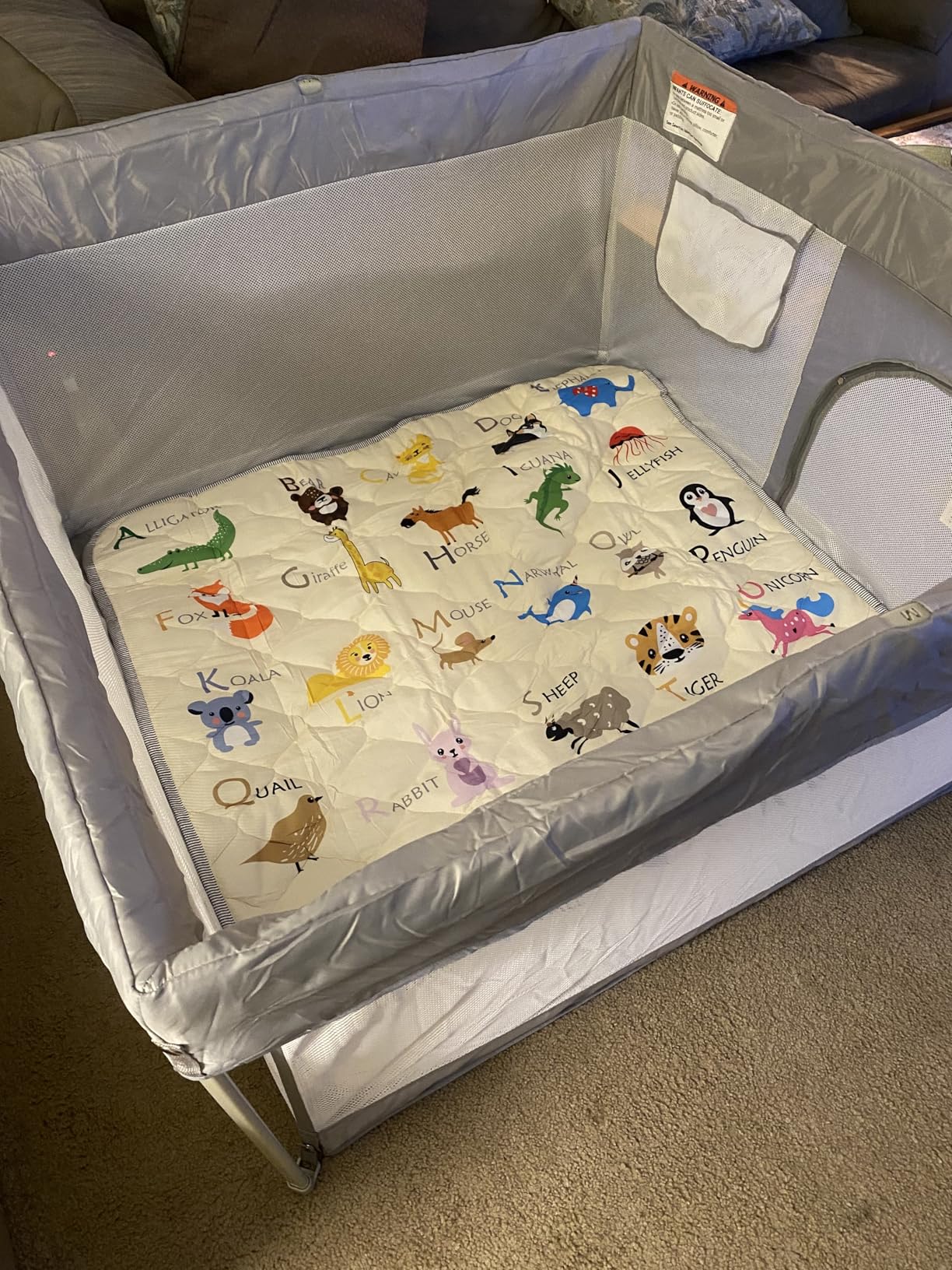 Babelio Foldable Baby Playpen, Snap-Play, 46