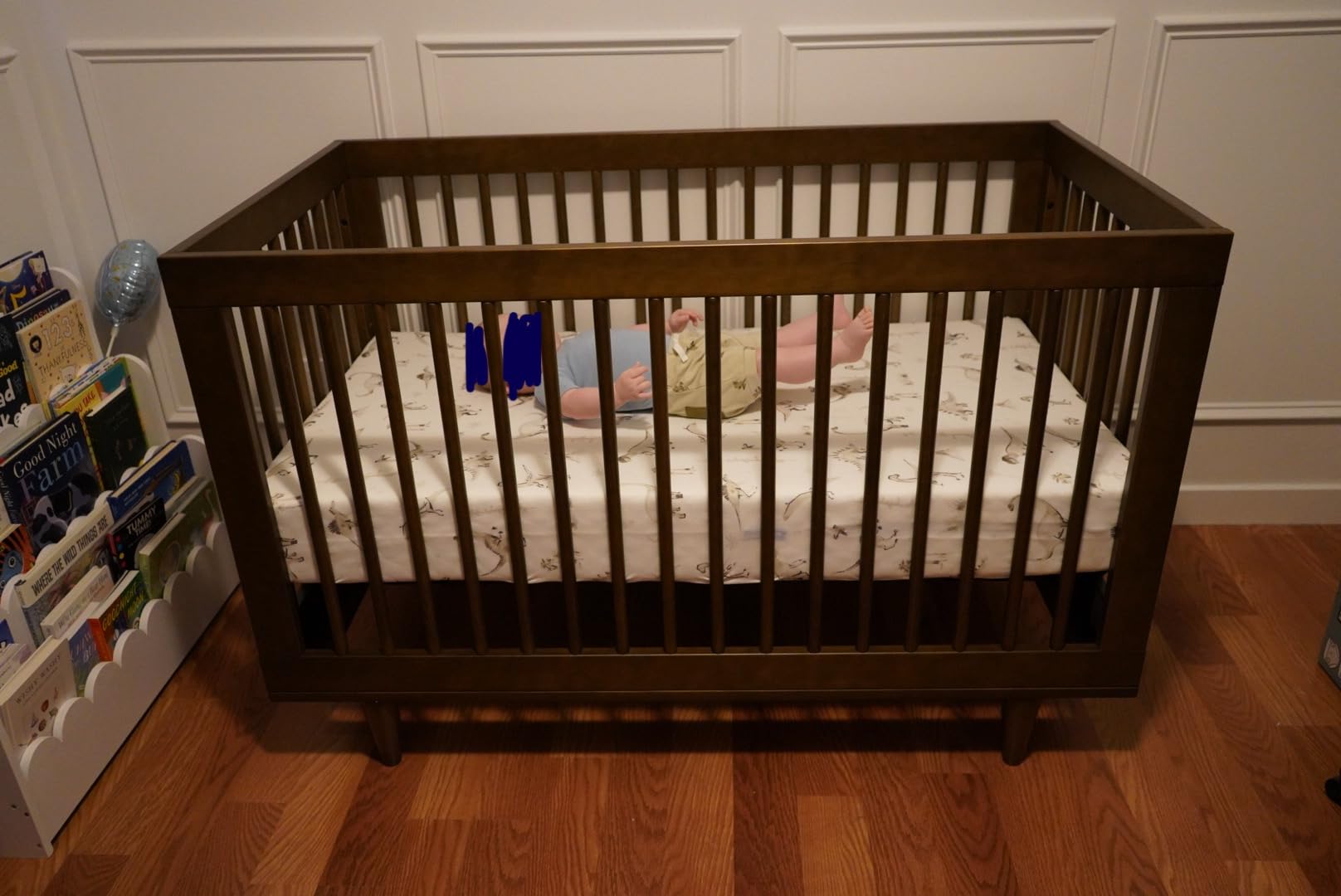 Davinci Marley 3-in-1 Convertible Baby Crib, Walnut - GREENGUARD Gold Certified, FSC Certified, Converts to Toddler Bed & Daybed, 4 Adjustable Mattress Heights - Easy Assembly customer photo 1
