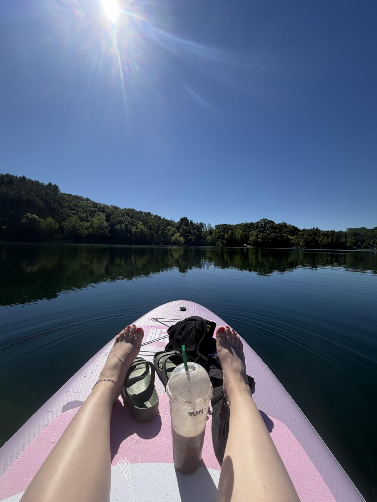 Niphean (Ultra-Light) Inflatable Paddle Board with StabilTrac Fin and Durable SUP Accessories, 10' Stand Up Paddle Boards for Adults & Youth, Versatile Yoga Paddle Board, Gift Ideas customer photo 1