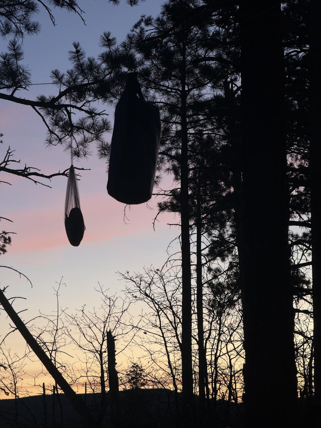 Foilswirl Bear Food Bag for Camping - Ultralight Food Hanging System with Waterproof Bear Bag, Nylon Ropes, Hooks customer photo 1