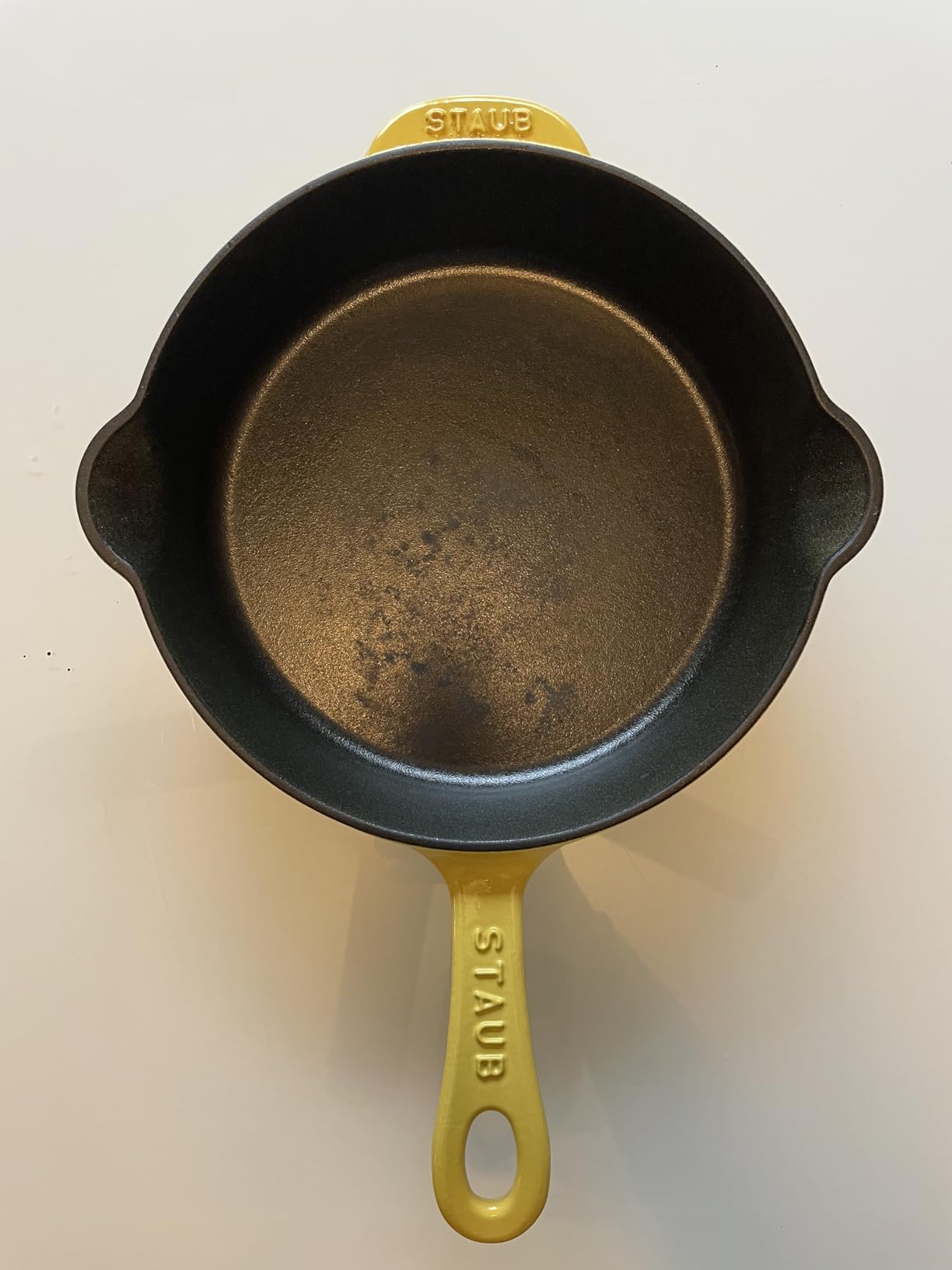 Staub Cast Iron 8.5-inch Traditional Deep Skillet - Black, Made in France customer photo 1