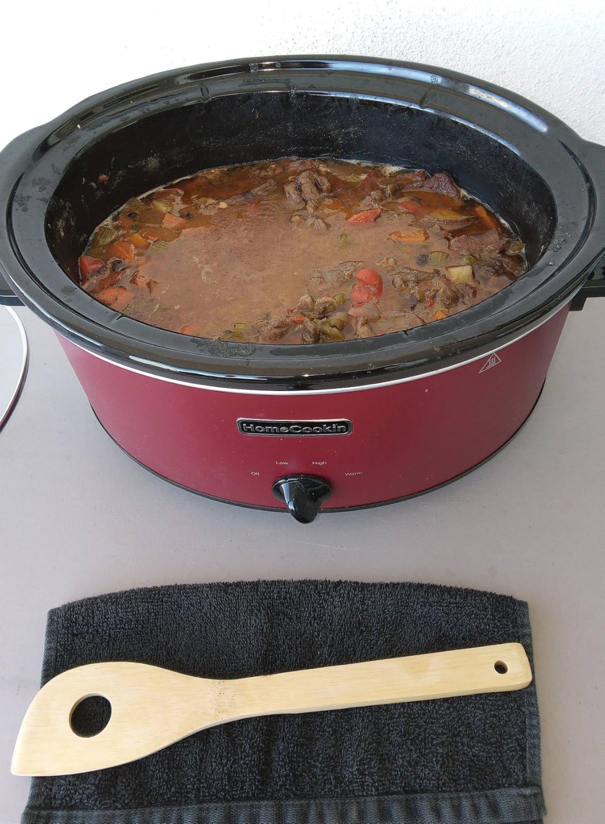 8 Quart Programmable Slow Cooker, Kitchen Appliances, Perfect Kitchen Small Appliance for Family Dinners, Black Stainless Steel customer photo 2