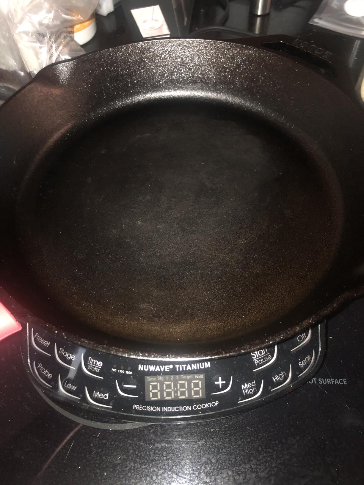 Nuwave Upgraded Induction Cooktop, 3 Wattage Control, Patented Digital Temp Probe, 8