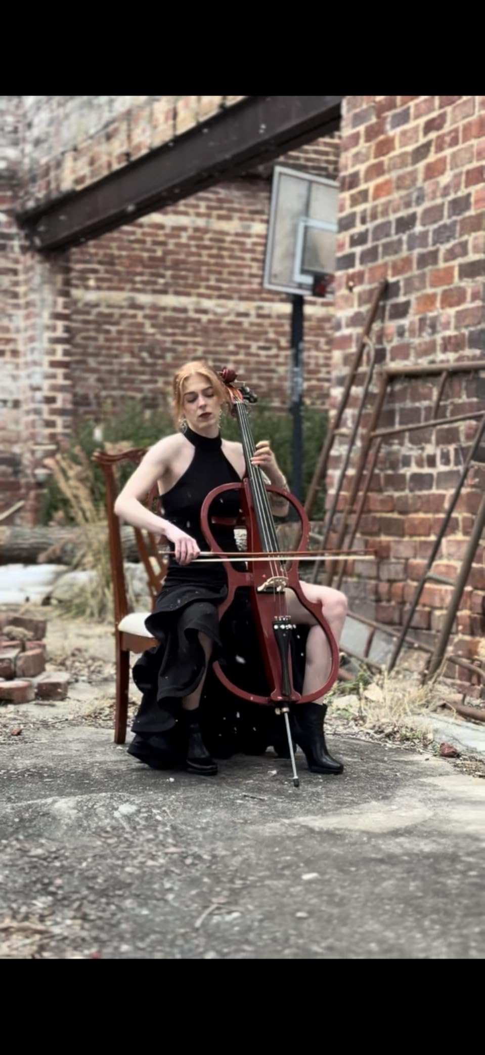 Electric Cello, 4/4 Full Size Silent Cello with Headphone Jack & Carry Bag, Professional Cello for Beginners/Adults customer photo 2