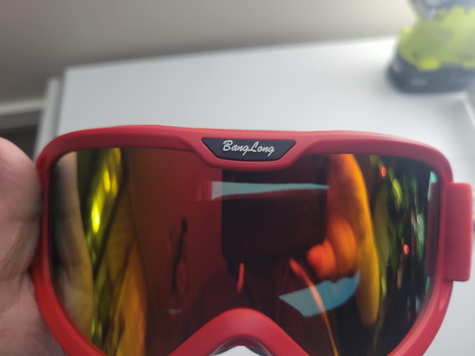 BangLong Ski Goggles, Snowboard/Snow Goggles Anti Fog UV Protection Design for Men Women Skiing, Skating, Snowmobilet, Youth customer photo 2