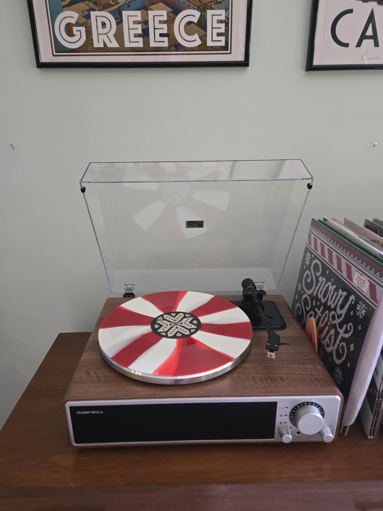 ONE-Q All-in-one Vinyl Record Player with Bluetooth 5.4 customer photo 2