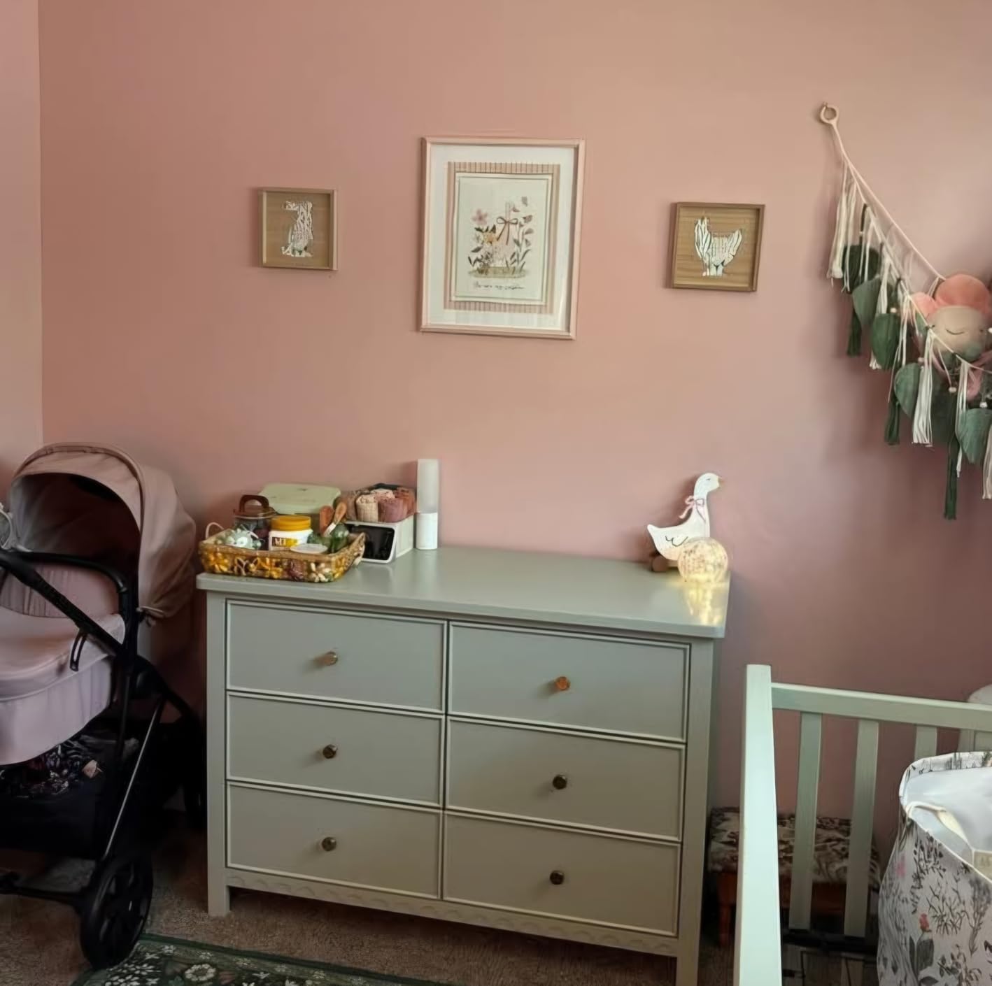 Graco Sasha 6 Drawer Dresser, Sage | GREENGUARD Gold Certified, Removable Bookshelves, Nursery & Kids Bedroom Wood Dresser, Spacious Storage, Interlocking Drawers customer photo 1