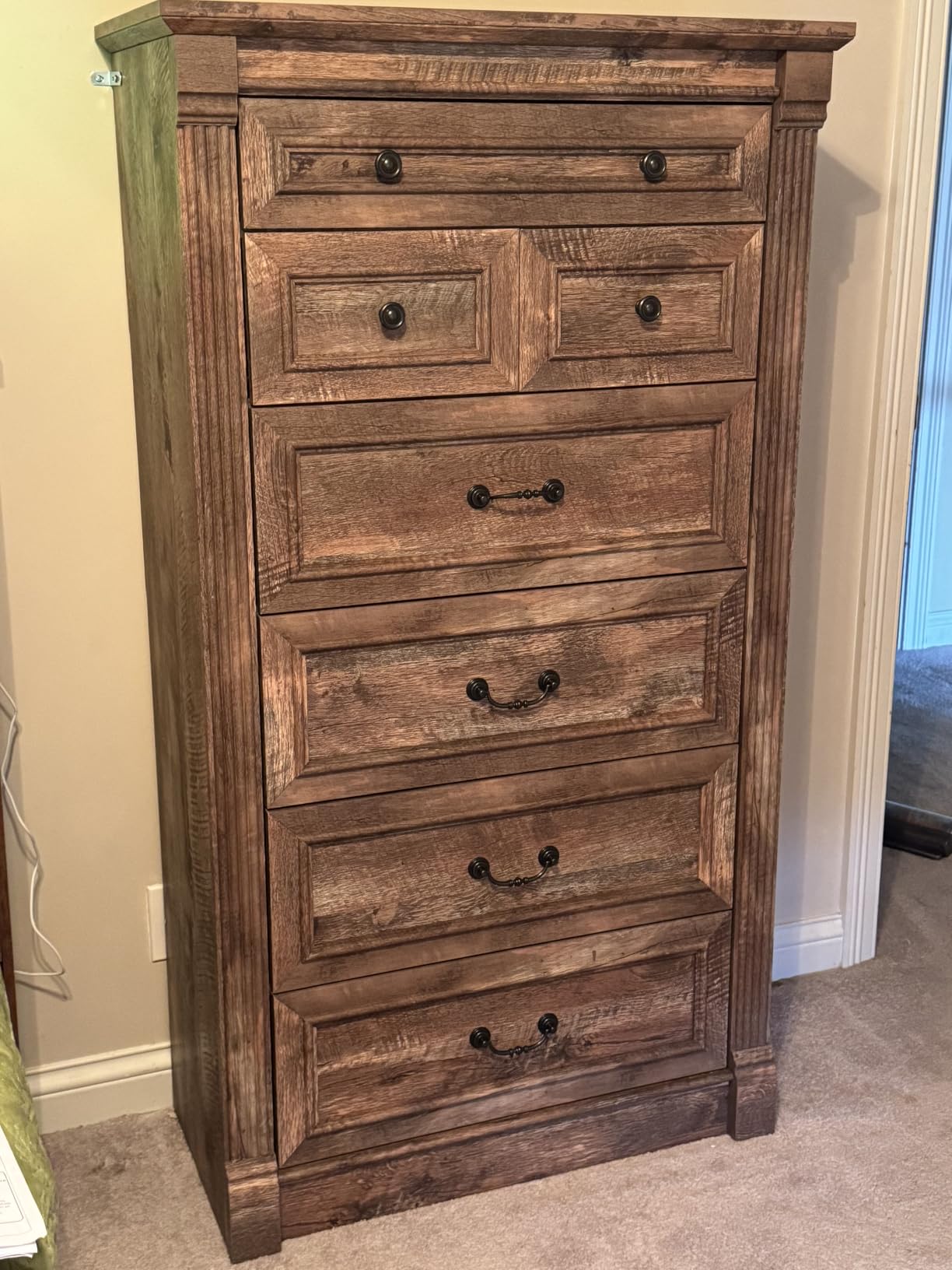 Aitjunz Farmhouse 8 Drawers Dresser for Bedroom, 61