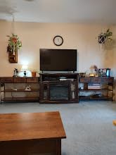 Entryway Table with Outlets, 3 Fabric Drawers, 43 in Console Table | 43.3
