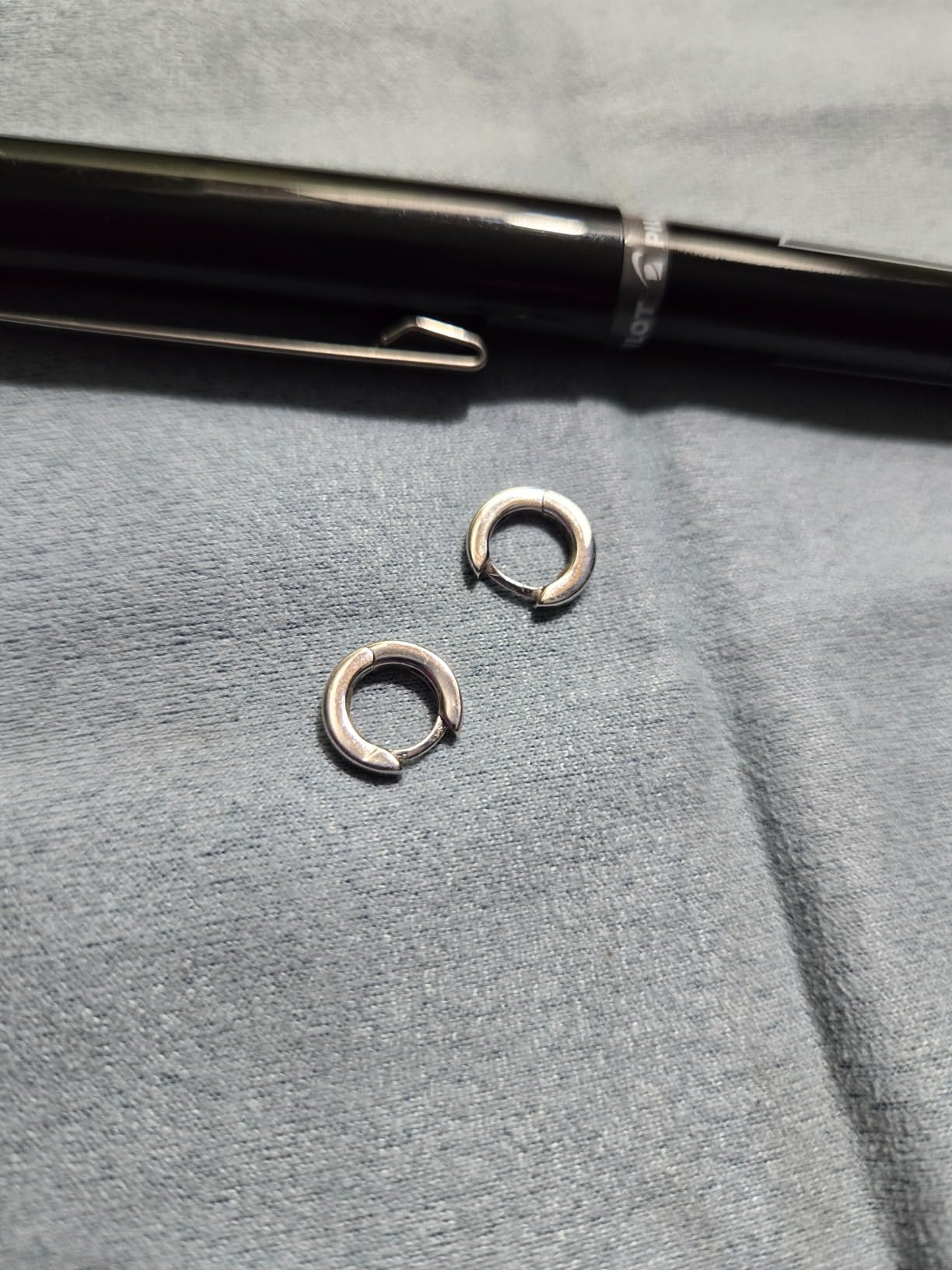 925 Sterling Silver Huggie Hoop Earrings, Small Silver Hoop Earrings for Women Hypoallergenic Huggie Lightweight Small Hoops Earring Cartilage Sleeper Earrings 6/8/10/12/14/16/18/20mm customer photo 2