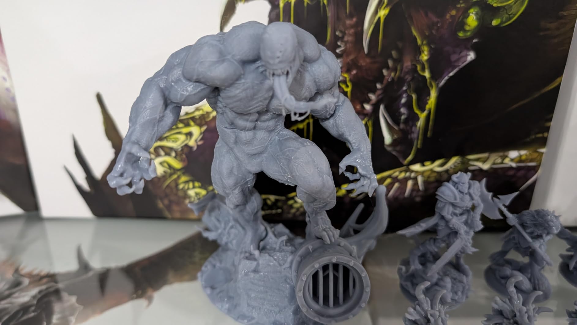 ELEGOO 16K Saturn 4 Ultra Resin 3D Printer, Fast Printing up to 150mm/h | 10inch Ultra High Resolution, Automatic Leveling, Smart Mechanical Sensor, AI Camera, Large Printing Size 8.33