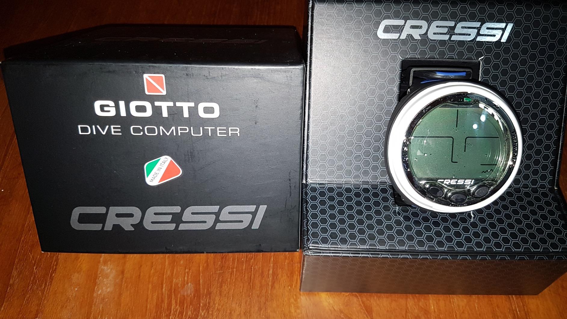 CRESSI Giotto Scuba Diving Wrist Computer customer photo 1