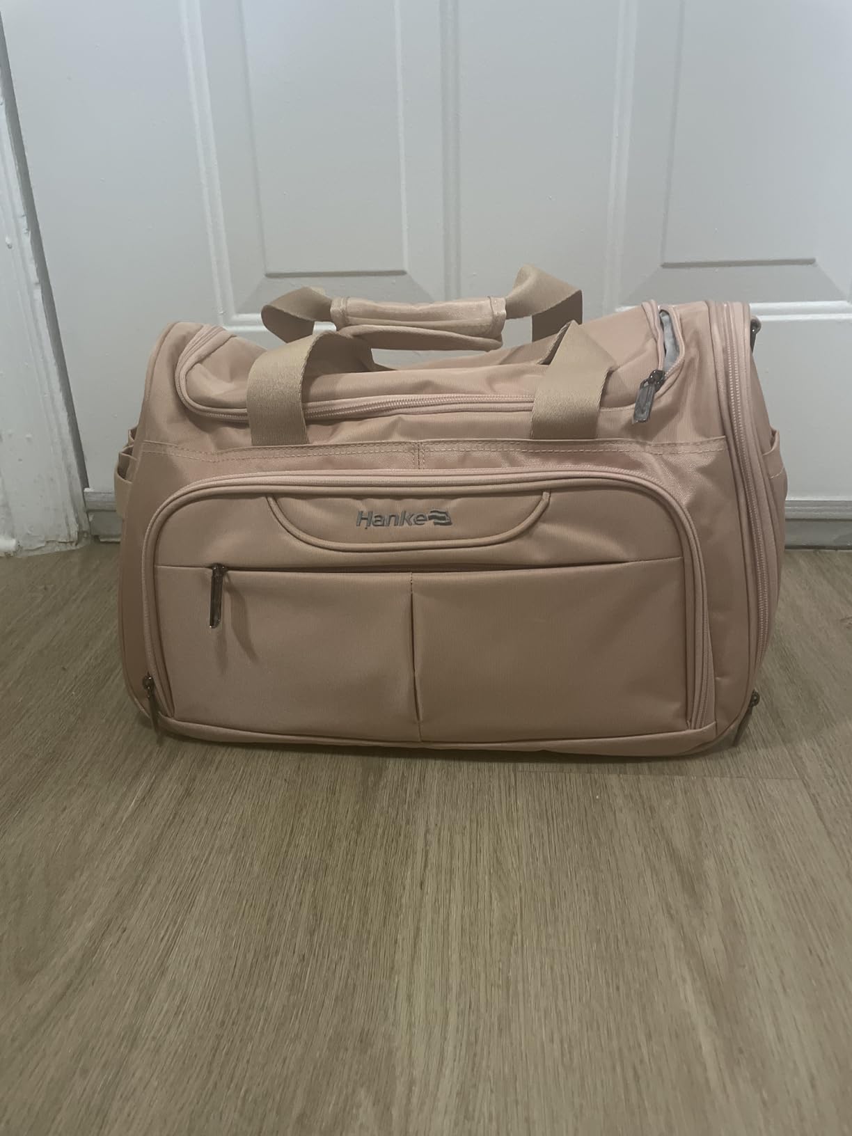 Hanke Small Underseat Carry On Luggage Bags for Travel with 10 Pockets. | Airline Approved Foldable Personal Bag w/ Luggage Sleeve; Tote Duffle & Bento Bag, Flight Attendant Weekender for Men & Women customer photo 1