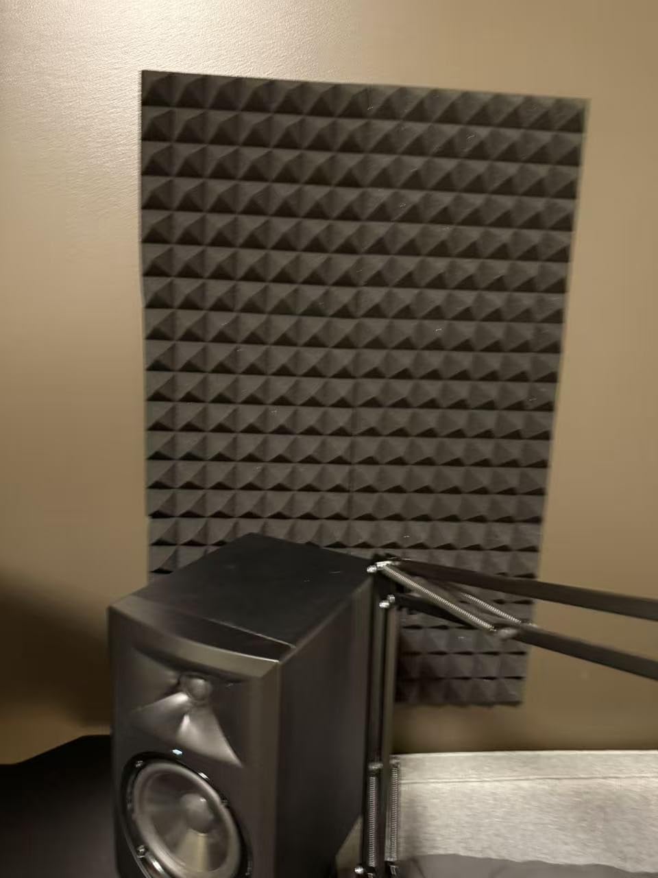 12 Pack Sound Proof Foam Panels for Walls with Self-Adhesive & High Density | 2