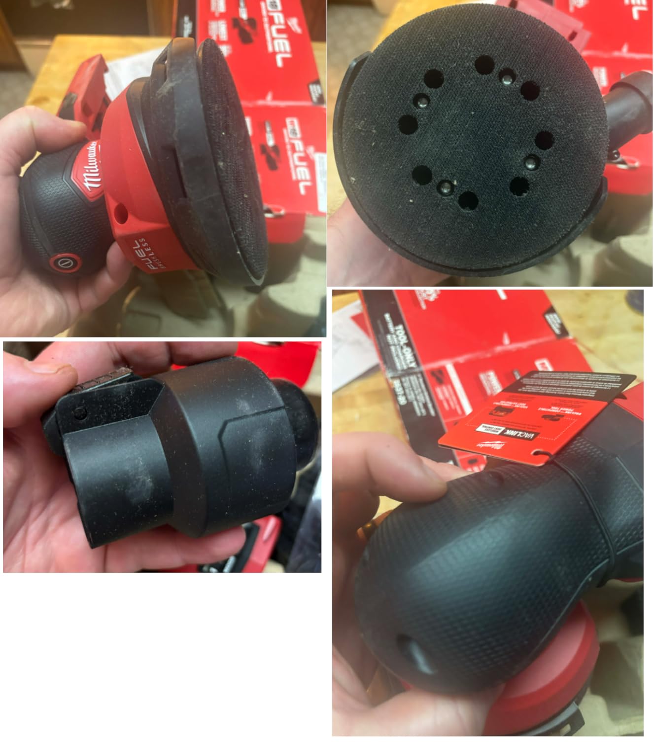 Milwaukee Electric - M18 Fuel 5 INCH Random Orbital Sander customer photo 1