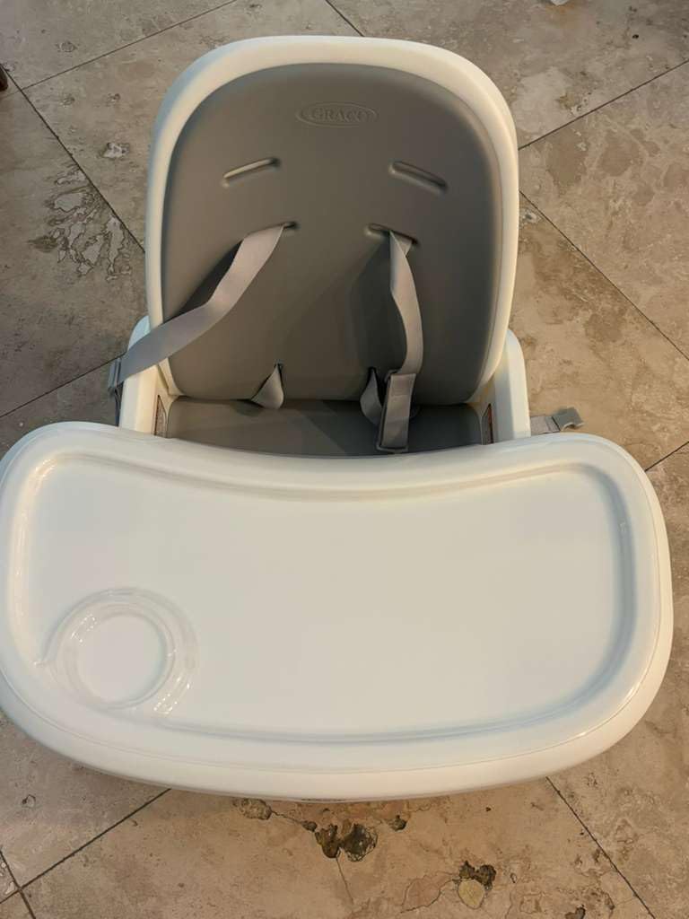Graco Table2Table Lux Highchair, 6 Growing Stages from Infant High Chair to Big Kid Chair and Table, Rhodes customer photo 2