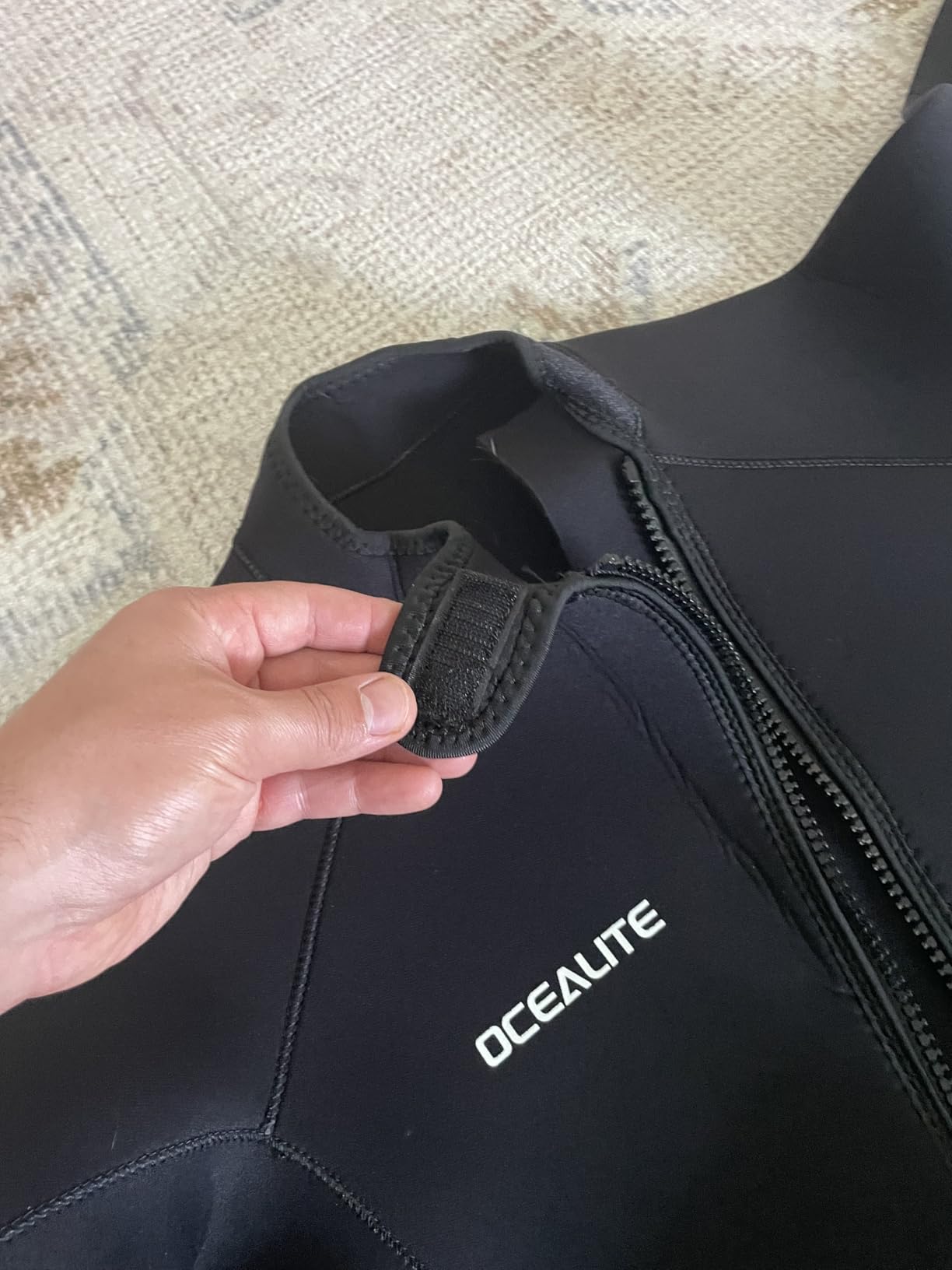Men's Front Zip Full Wetsuit, 3mm 4/3mm 5/4mm Neoprene Wetsuits for Surfing, Diving, Snorkeling, Swimming, Flatlock or Blind-Stitch, PU Knee Pads customer photo 1