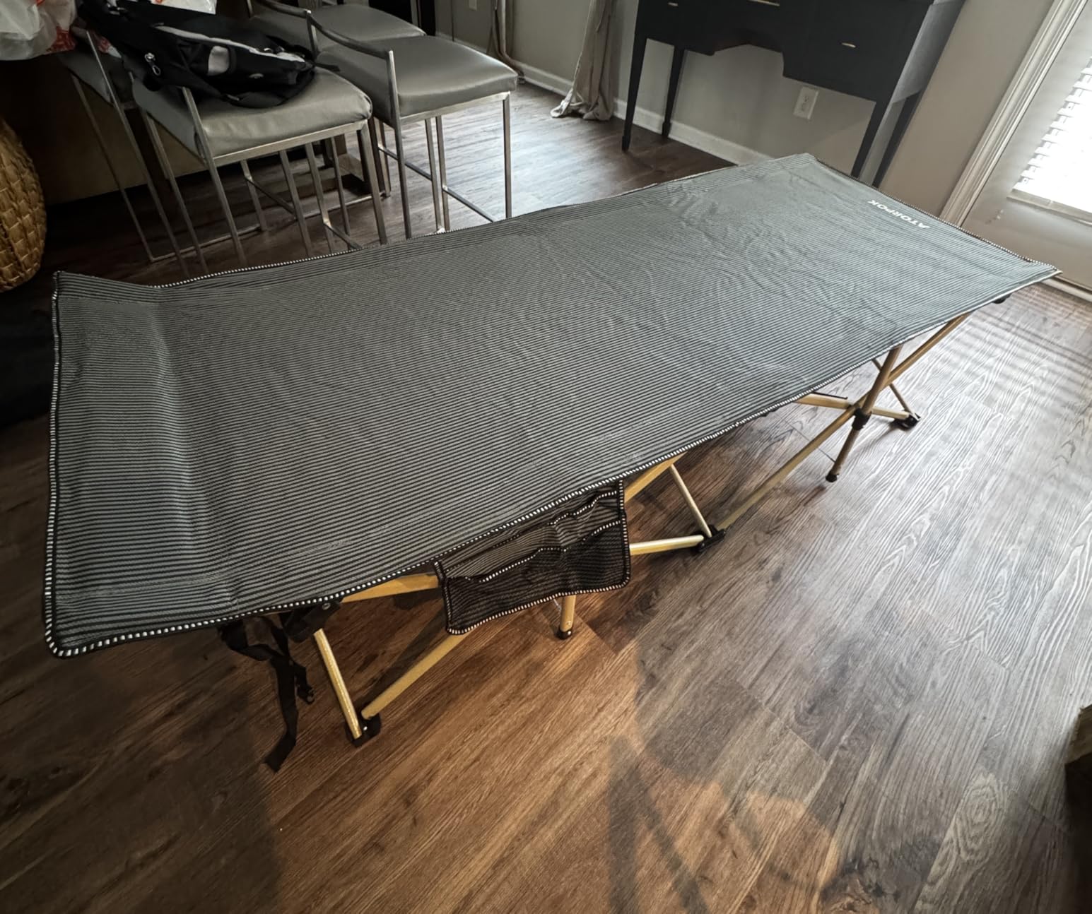 ATORPOK Oversized Camping Cot for Adults, Extra Wide 31.5