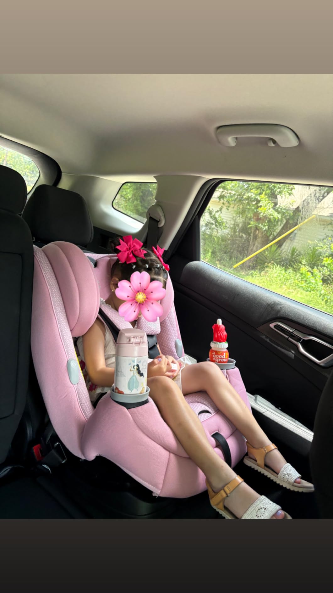 Maxi-Cosi Pria All-in-One Convertible Car Seat, Infant to Toddler Car Seat, Easy-Install Harness, Machine-Washable Cover, 5-100 lbs, Seascape customer photo 2