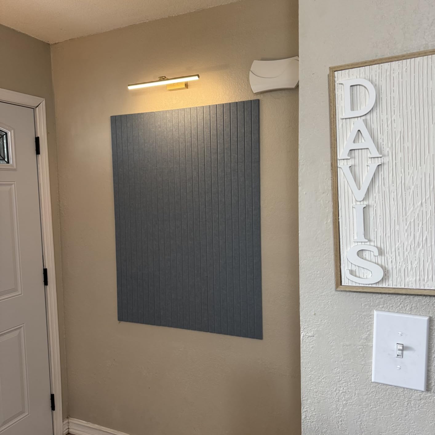 Fluxynara 6-Pack Large Felt Bulletin Board, Natural Oak Slat | 70.87