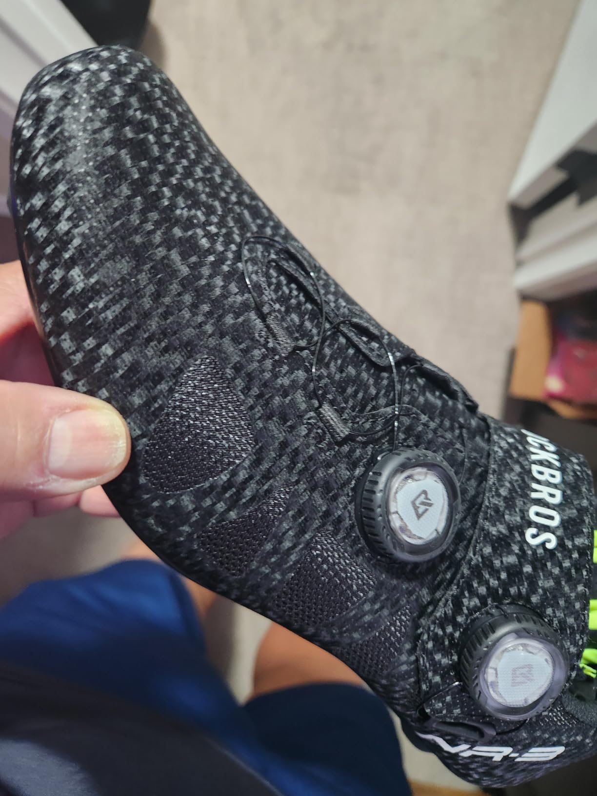 ROCKBROS NR3 Cycling Shoes Clipless 2 Knob Closure Breathable Bike Shoes customer photo 2