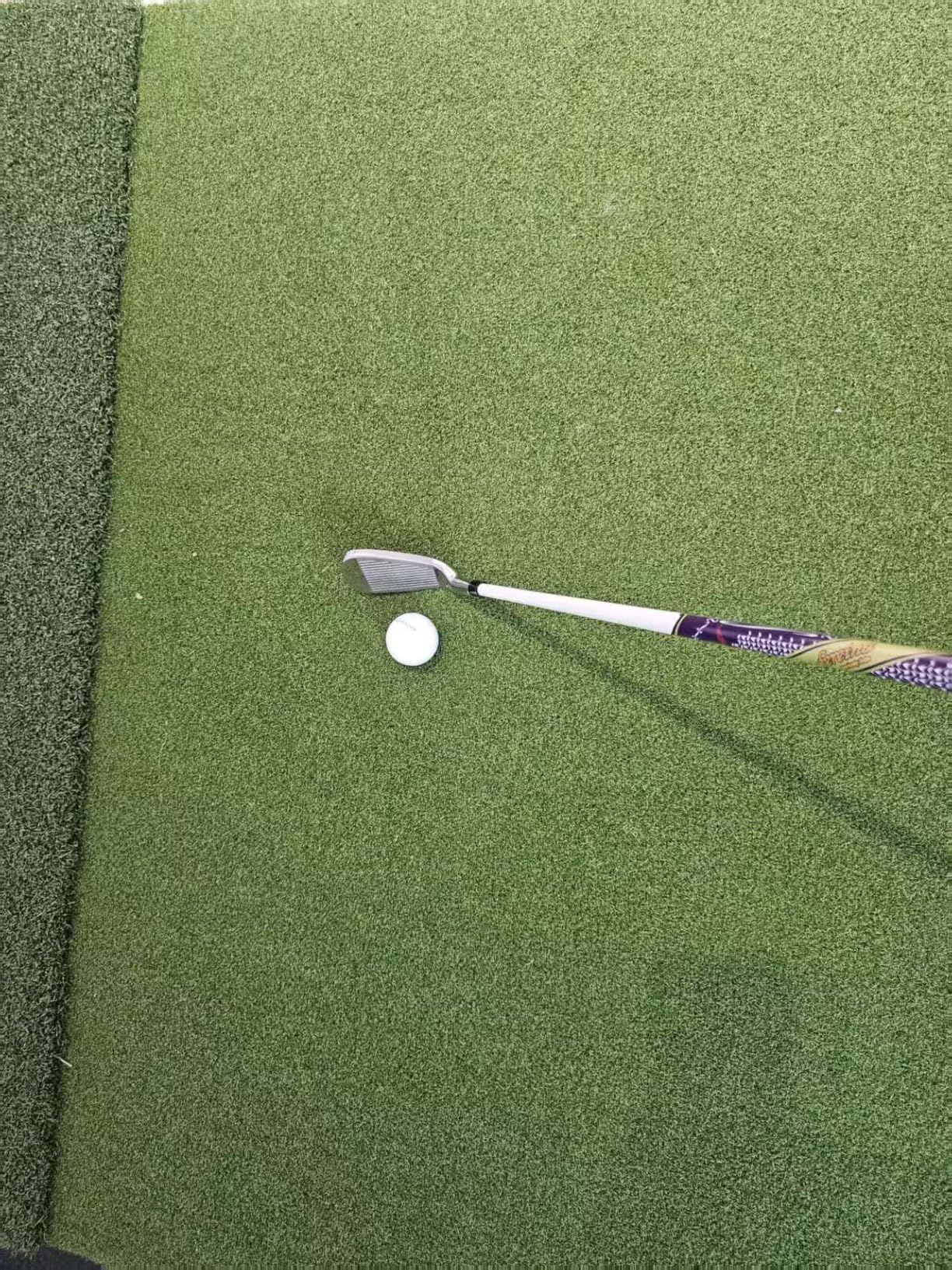 Fanshaw Premium Dual-Turf Golf Mat: 5x4ft/6x4ft 40MM-50MM Thickened for Backyard, Driving Range, Indoor & Outdoor Practice Hitting, Swing & Chipping, Ideal Gifts for Men Dad customer photo 2