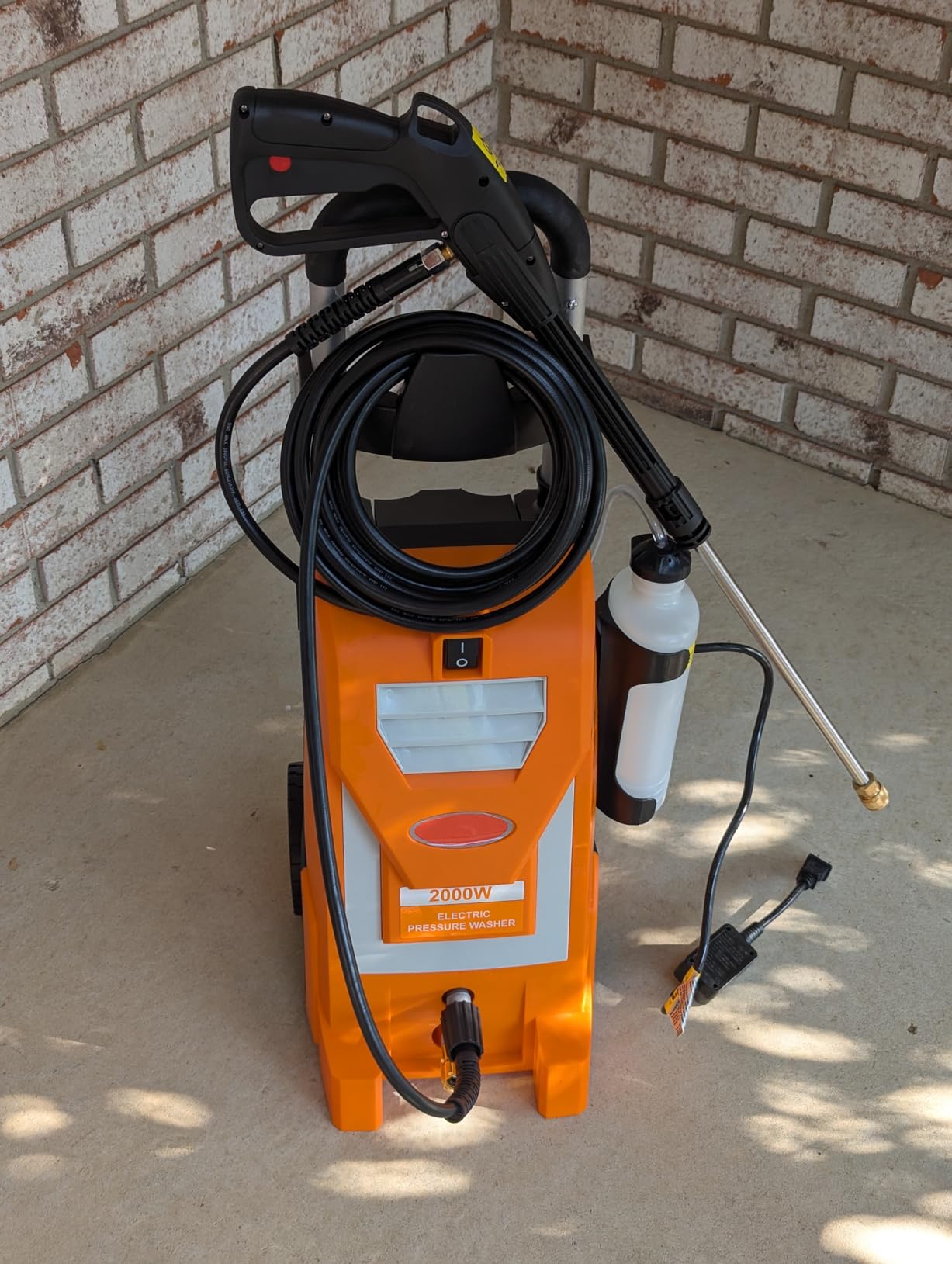 Commercial 4200PSI 4GPM 212CC Gas Pressure Washer, 7.0 HP Professional Gas Power Washer with 5 Nozzles 25FT Hose IL Soap Bottle for Car Fence Driveway Yard (EPA/CARB/ETL Compliant), Black customer photo 2