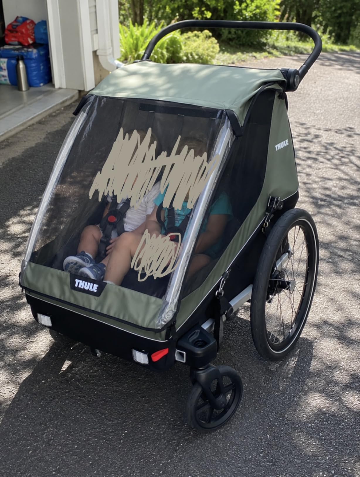 Thule Courier Child Bike Trailer customer photo 1