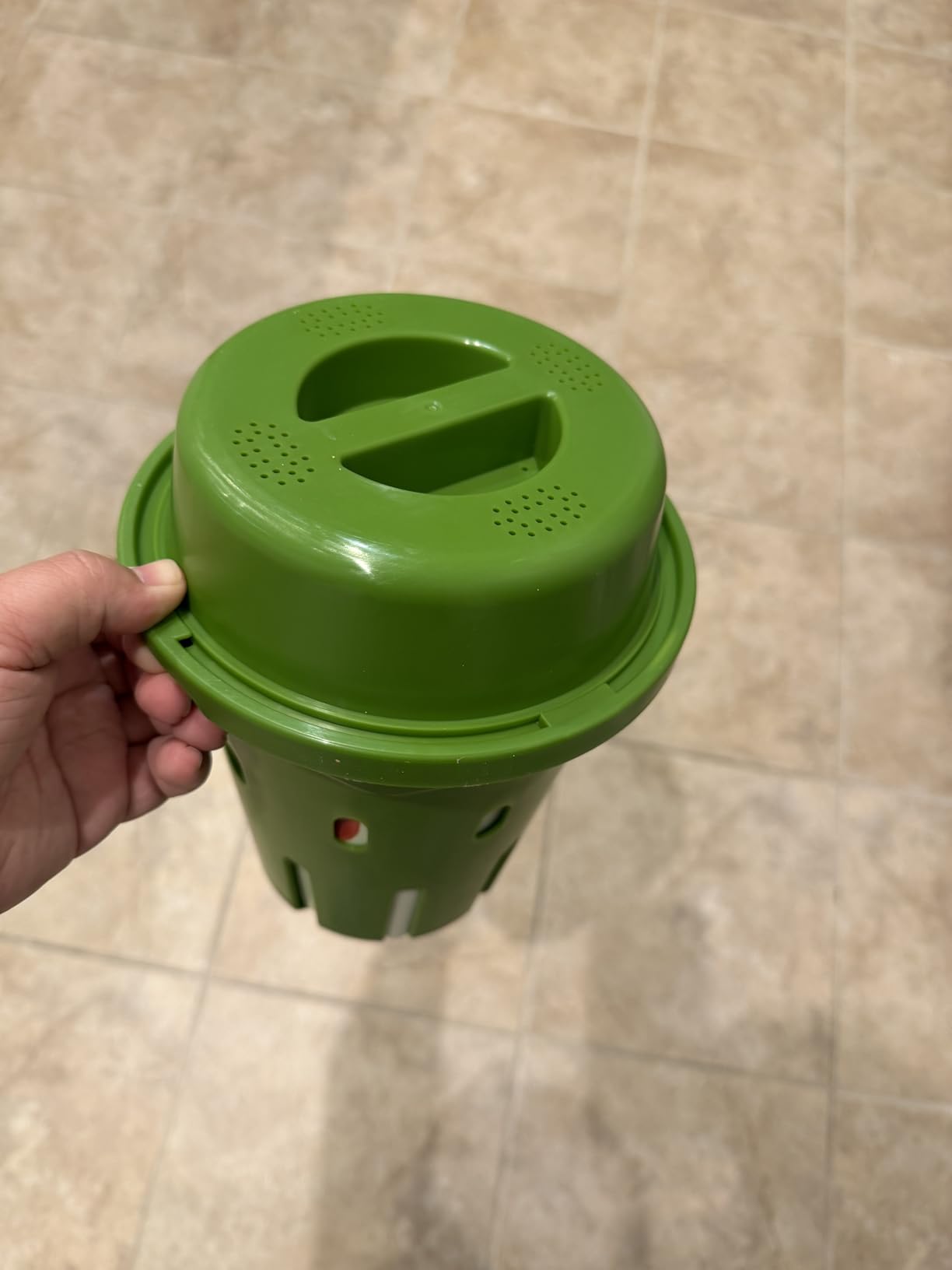 Compost Bin Outdoor 45 Gallon, Dual Separate Chamber Composter | 360 Degree Rotating Garden Compost Tumbler for Fast Composting customer photo 1