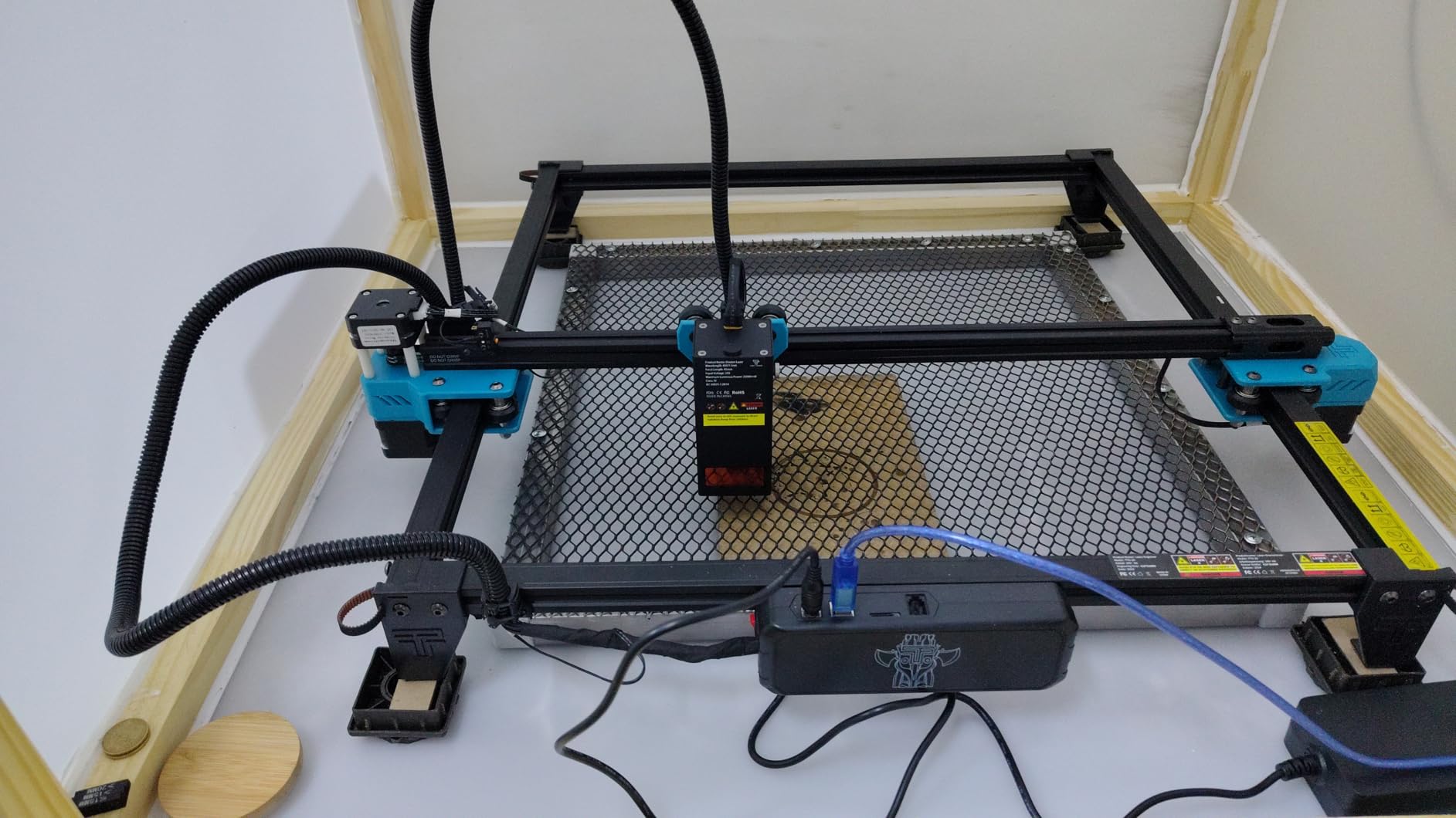 Twotrees TTS-55 Pro Laser Engraver 5500mW Laser Engraving Machine customer photo 2