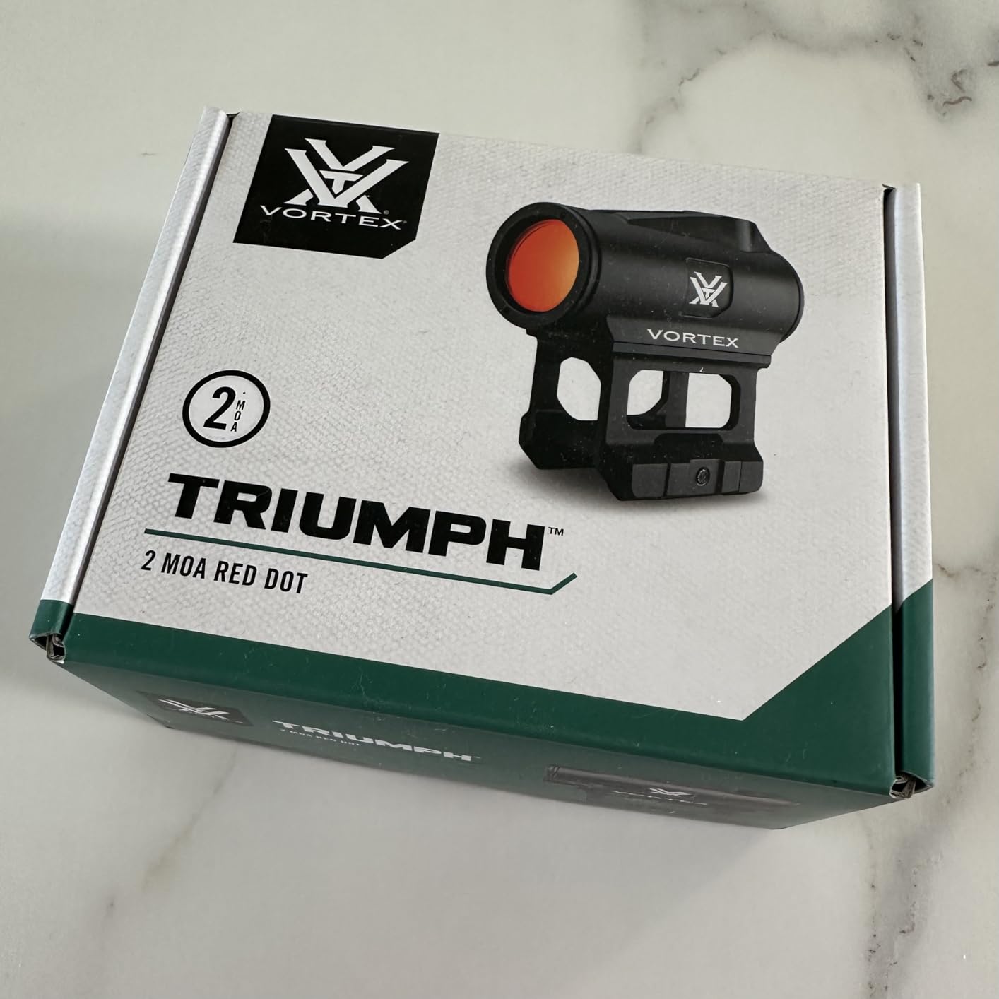 Vortex Triumph 2 MOA Red Dot Sight | Motion Activation With Auto-Shutoff, Multi-Height Mount System, NV Compatible customer photo 1
