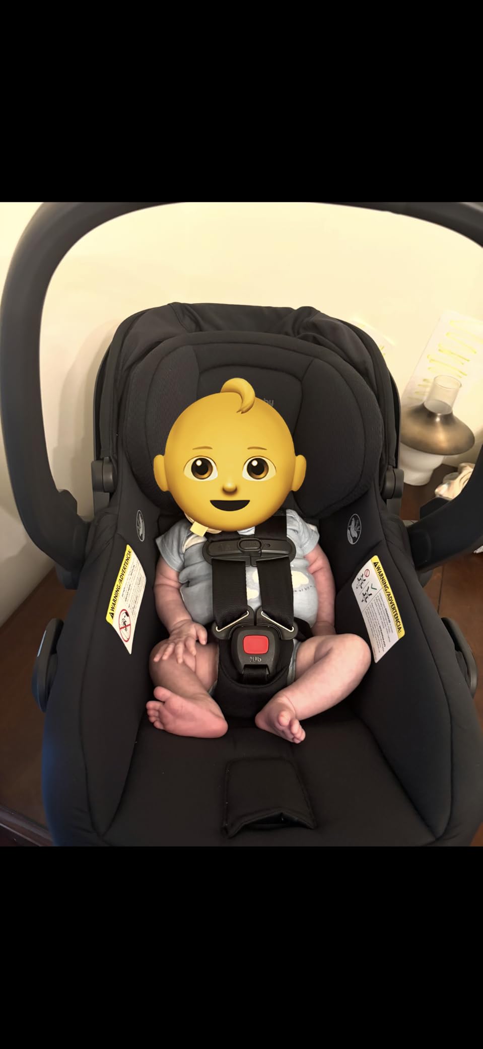 UPPAbaby Mesa V3 Infant Car Seat with Base, Insert & SmartSecure - Ada (Sandstone) customer photo 1