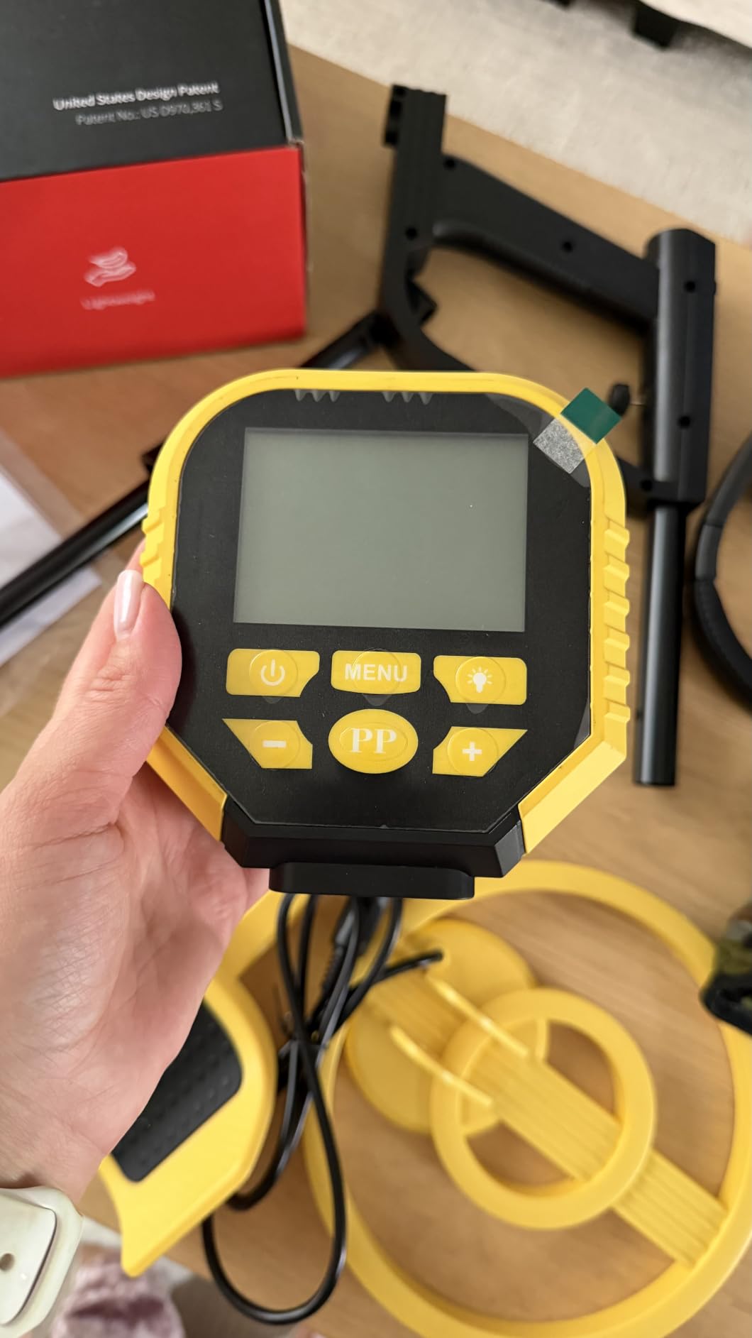 2026 Latest Higher Accuracy Professional Metal Detector for Adults with LCD | Gold Detector with Advanced DSP Chip, 2.26 Pounds Lightweight Suitable for Beach and Backyard customer photo 1