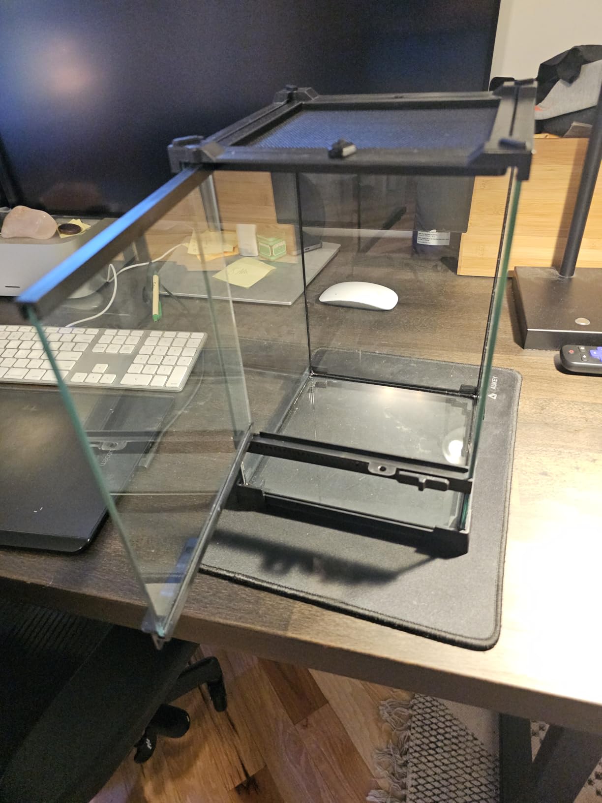 6 Gallon Fully Assembled Glass Reptile Enclosure, 10