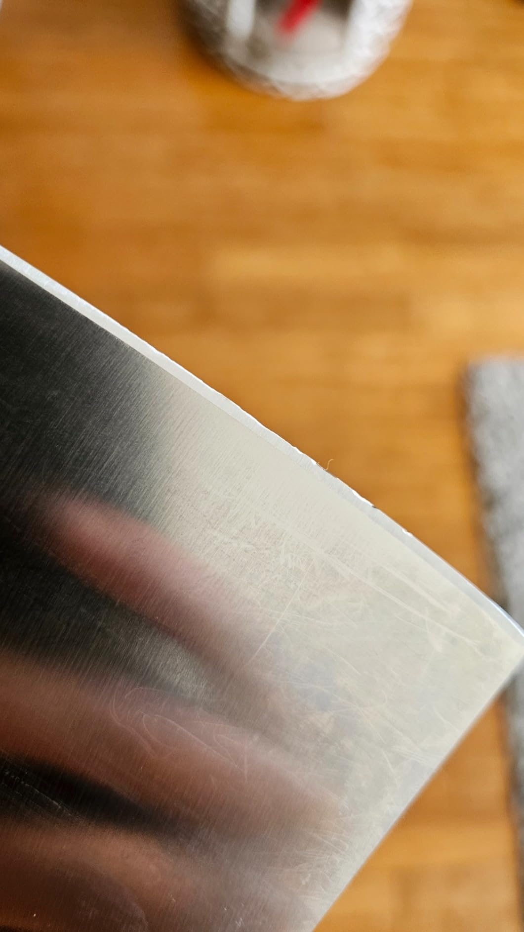 imarku Japanese Santoku Knife 7 Inch, 10Cr15CoMoV 3-Layer Stainless Steel | Ultra-sharp hollow-edge kitchen chef knife 59+/-2 HRC, lasting sharpness & rust resistant, ergonomic Pakkawood grip, gift-ready customer photo 2