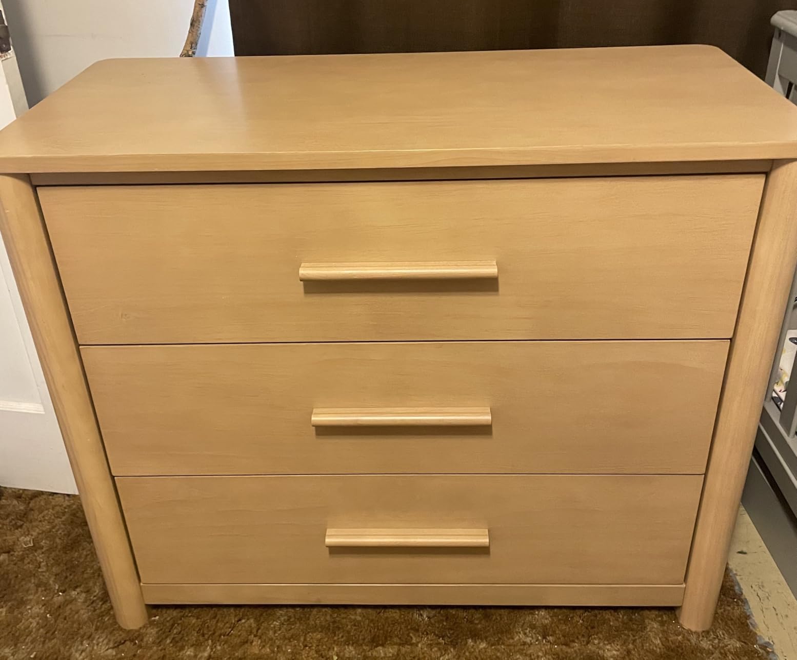 Storkcraft Malta 6 Drawer Dresser, Frosted Oat | GREENGUARD Gold Certified, Wood Dresser for Bedroom, Nursery & Kids Bedroom Storage, Safety Interlocking Drawer System customer photo 2