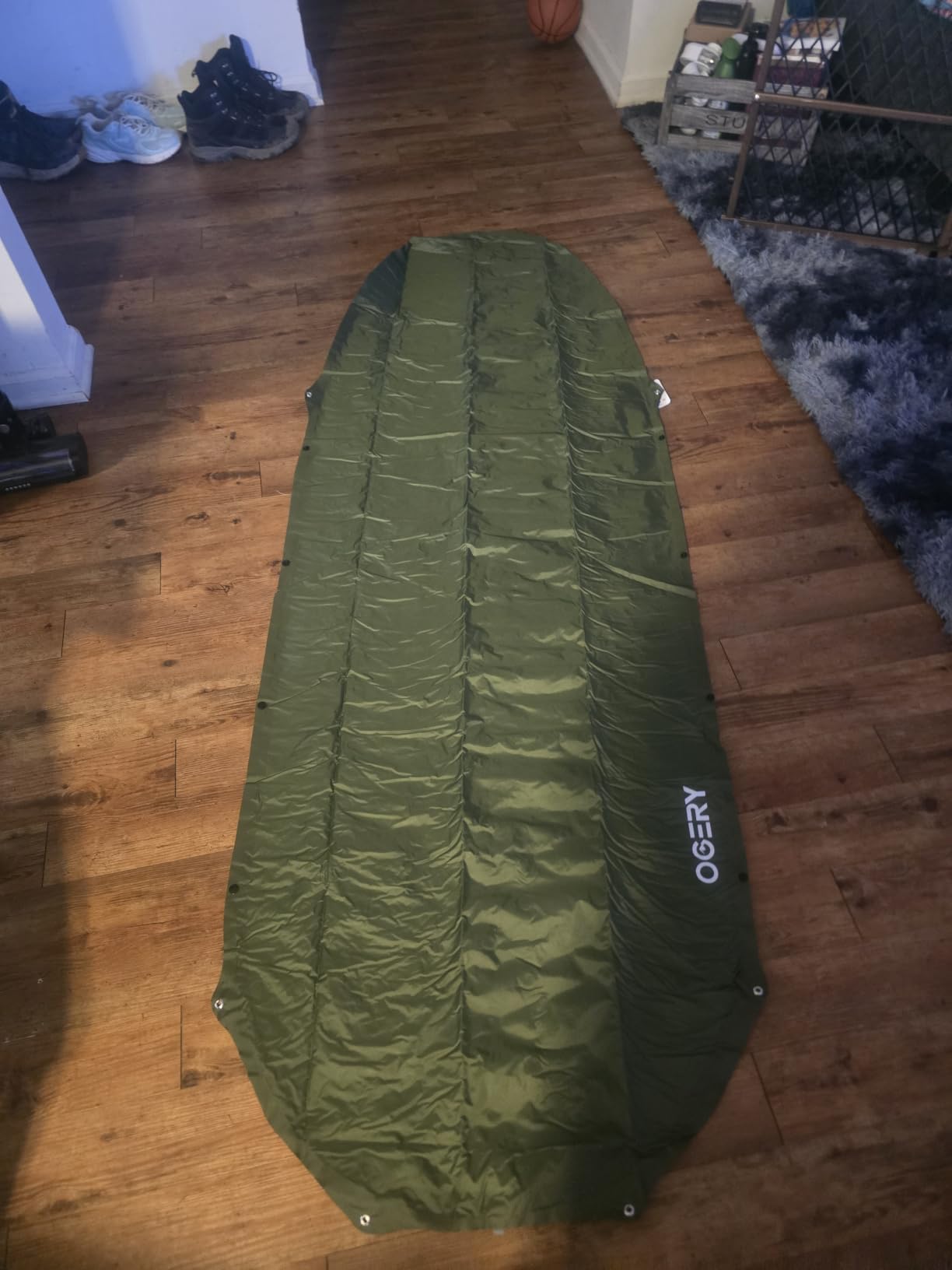 OGERY Sleeping Pad for Camping, R-Value 9.0 Insulated Sleeping Pad | Camping Mattress, 4.7