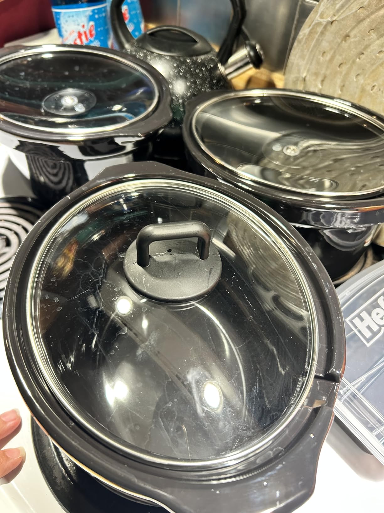 Chefman Slow Cooker 7 Quart, Large Family Size Slow Cooker with Low, High & Warm Settings, Removable Ceramic Crock, Tempered Glass Lid, Dishwasher-Safe for Easy Cleanup, Stainless Steel customer photo 1