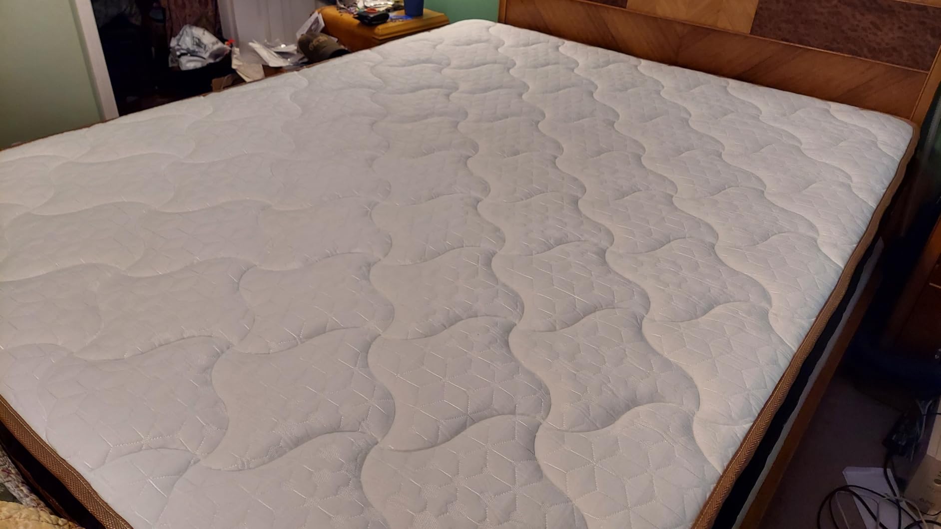 Firm King Mattress 12 Inch, Luxury Hotel Cooling Hybrid Mattress in a Box | Zones Individual Pocket Spring, Extra Hip/Shoulder/Lumbar Support, Fiberglass-Free, 365-Night Trial, CertiPUR-US customer photo 1