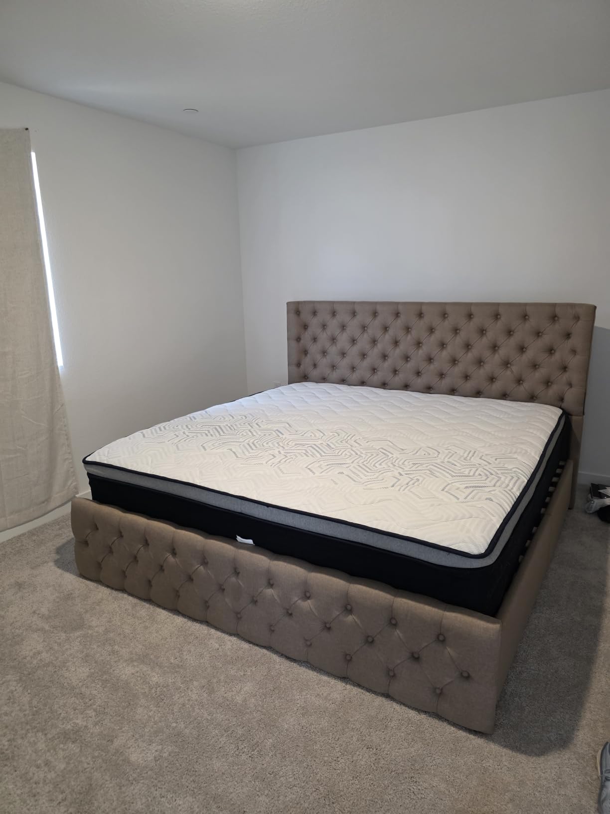 Queen Mattress Firm 14 Inch - Hybrid Mattress for Spinal Alignment & Lumbar Support - 365 Nights Trial & 10 Years Warranty - Upgrade Pocket Springs Bed in a Box with Cooling Gel Foam Comfort customer photo 1