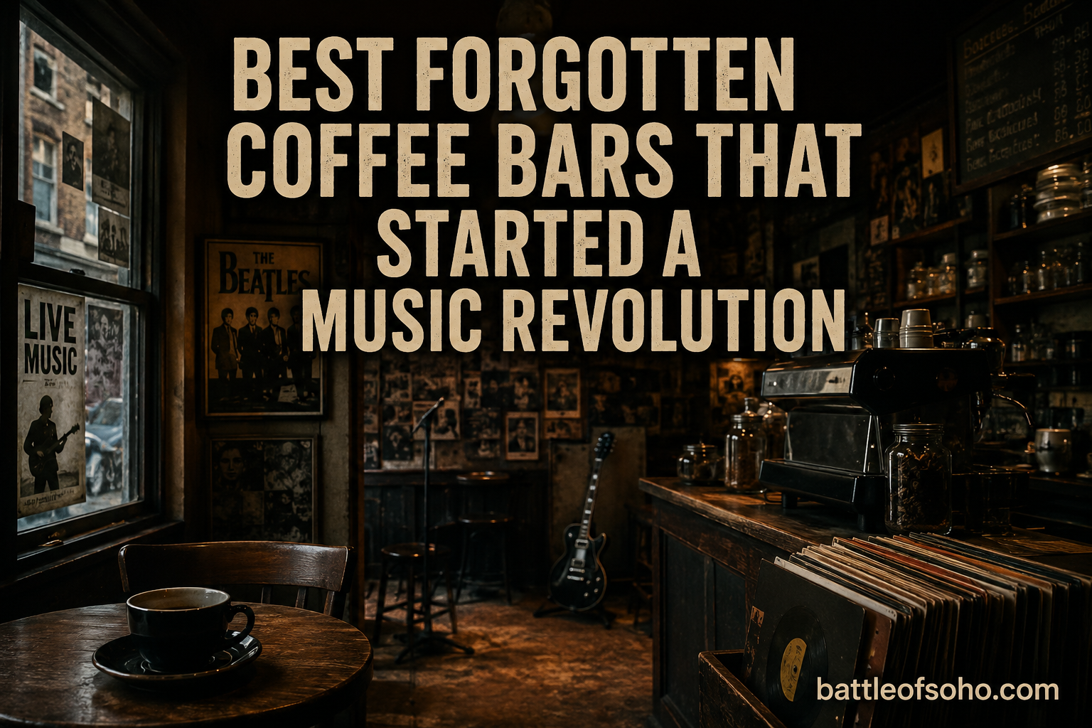 Best Forgotten Coffee Bars That Started a Music Revolution