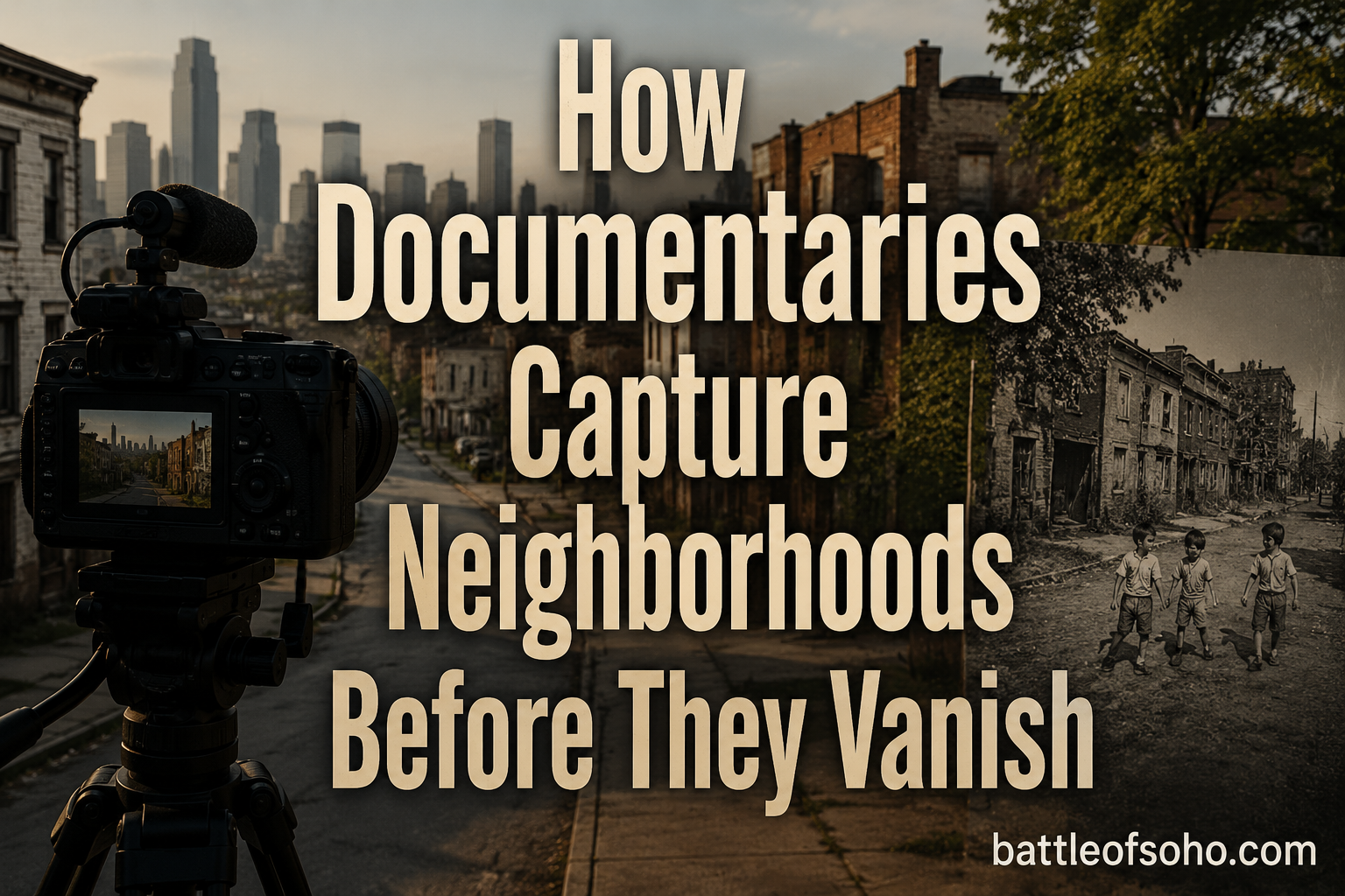 How Documentaries Capture Neighborhoods Before They Vanish