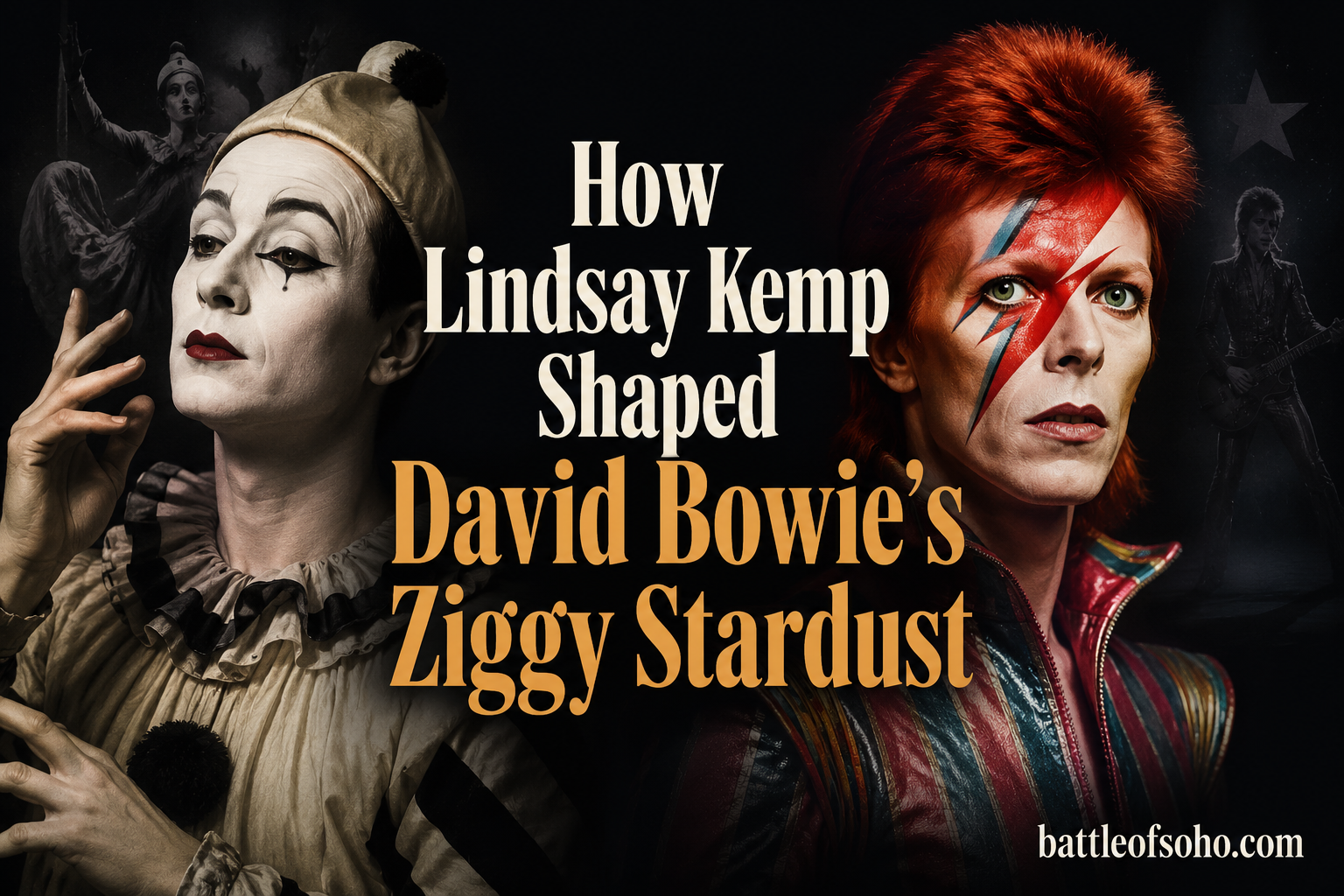 How Lindsay Kemp Shaped David Bowie's Ziggy Stardust