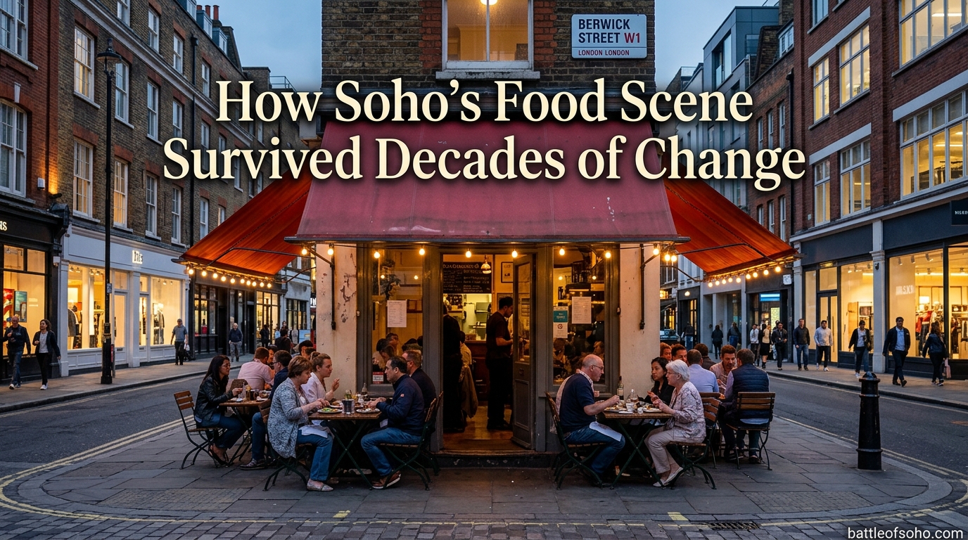 How Soho's Food Scene Survived Decades of Change
