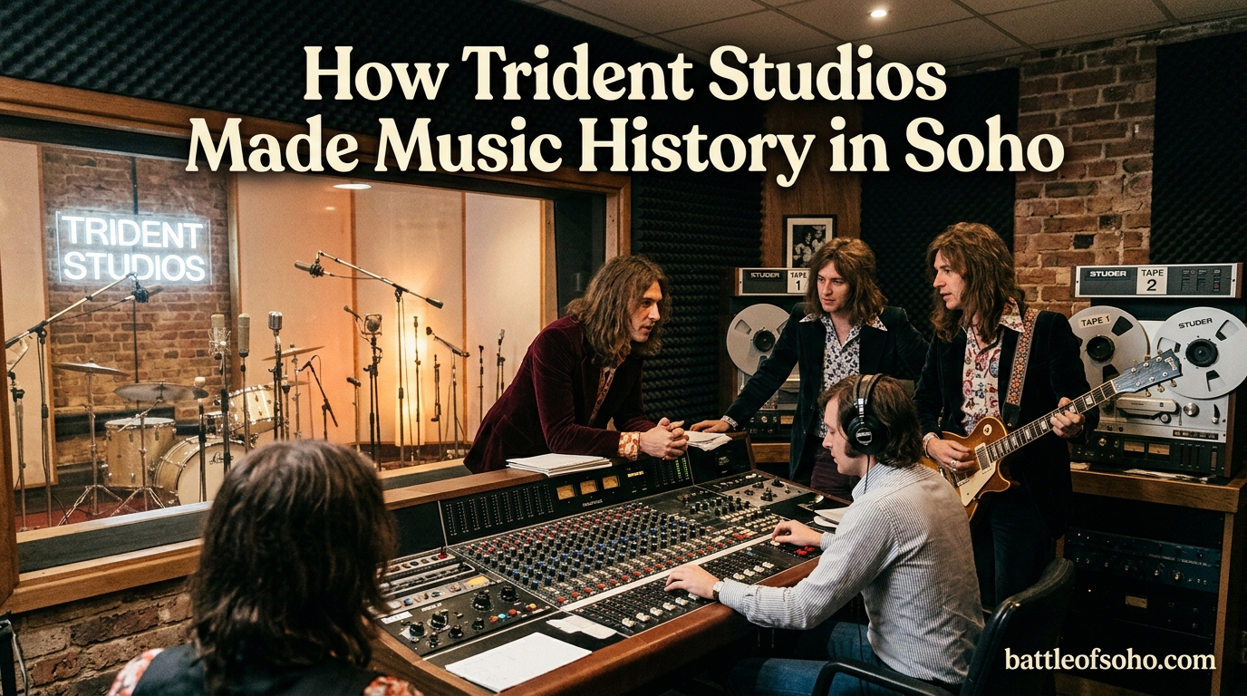 How Trident Studios Made Music History in Soho