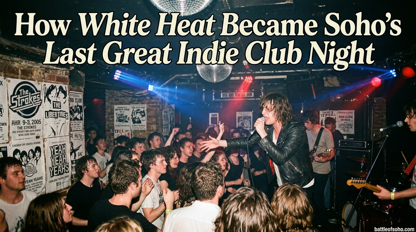 How White Heat Became Soho's Last Great Indie Club Night