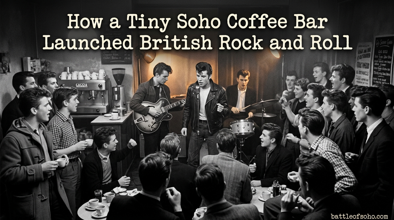 How a Tiny Soho Coffee Bar Launched British Rock and Roll