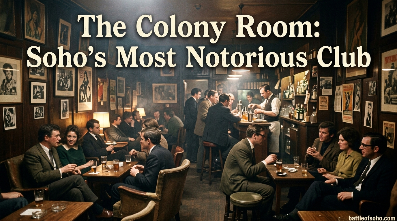 The Colony Room Soho's Most Notorious Club